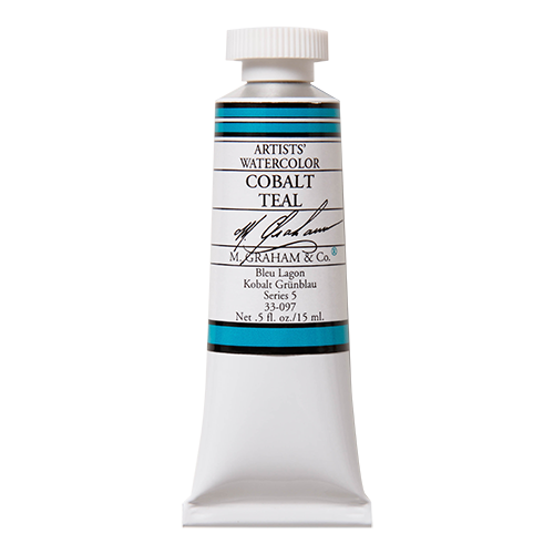 M GRAHAM Cobalt Teal .5oz Watercolor
