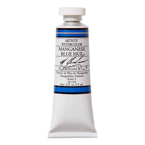 M GRAHAM Manganese Blue Hue .5oz Watercolor