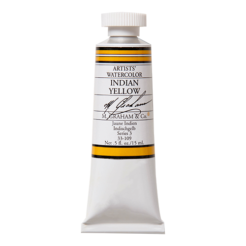 M GRAHAM Indian Yellow .5oz Watercolor