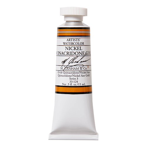 M GRAHAM Nickel Quinacridone Gold .5oz Watercolor