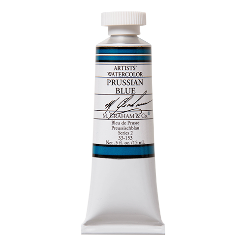 M GRAHAM Prussian Blue .5oz Watercolor