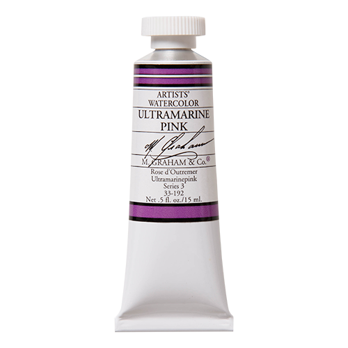 M GRAHAM Ultramarine Pink .5oz Watercolor
