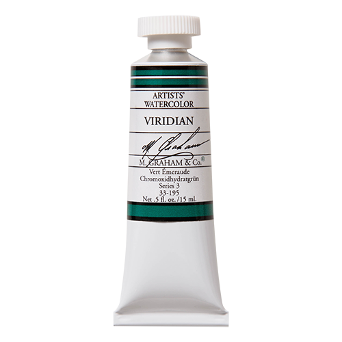 M GRAHAM Viridian .5oz Watercolor
