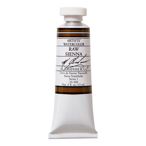 M GRAHAM Raw Sienna .5oz Watercolor