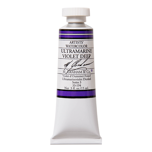 M GRAHAM Ultramarine Violet .5oz Watercolor