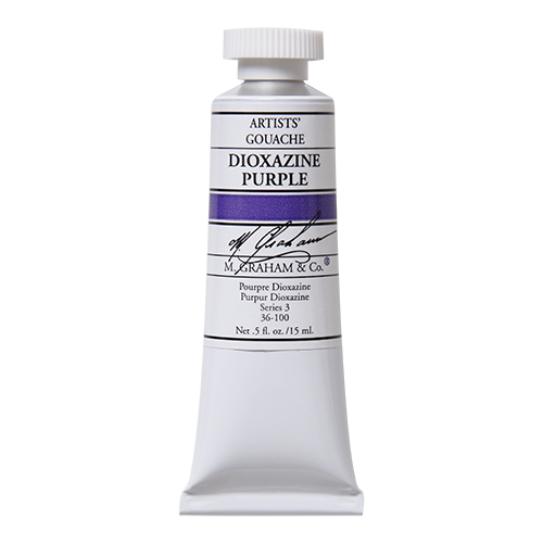 M GRAHAM DIOXAZINE PURPLE 15ML GOUACHE
