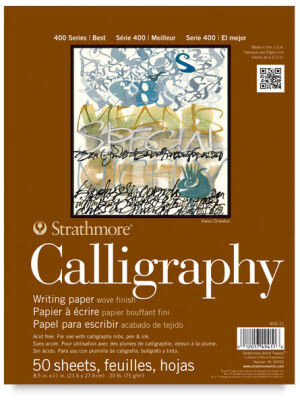STRATHMORE 400 Series Calligraphy Pad 50 Sheets