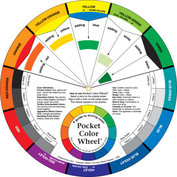 Pocket Color Wheel (5 1/8 Diameter)