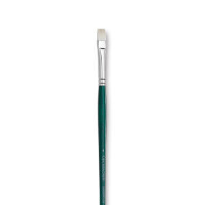 GAINSBOROUGH OIL/ACRY WHITE BRISTLE LONG HANDLE BRIGHT 4