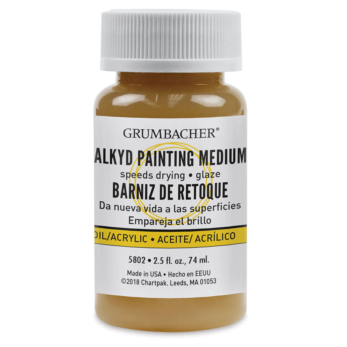 GRUMBACHER Alkyd Paint Medium 2-1/2oz