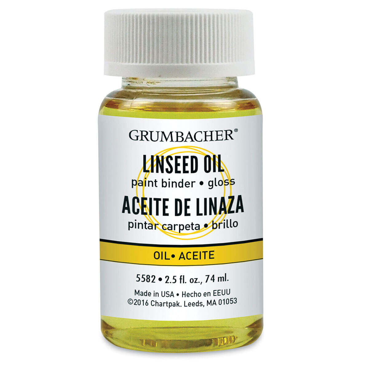 GRUMBACHER Linseed Oil 2-1/2oz