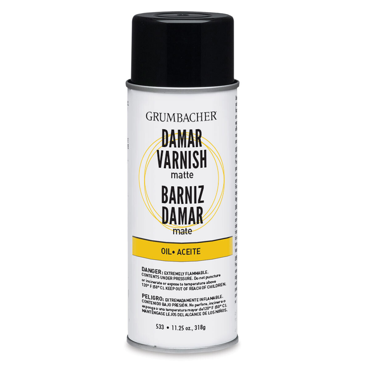 GRUMBACHER Damar VarnishMatte Spray 12-3/4oz Can