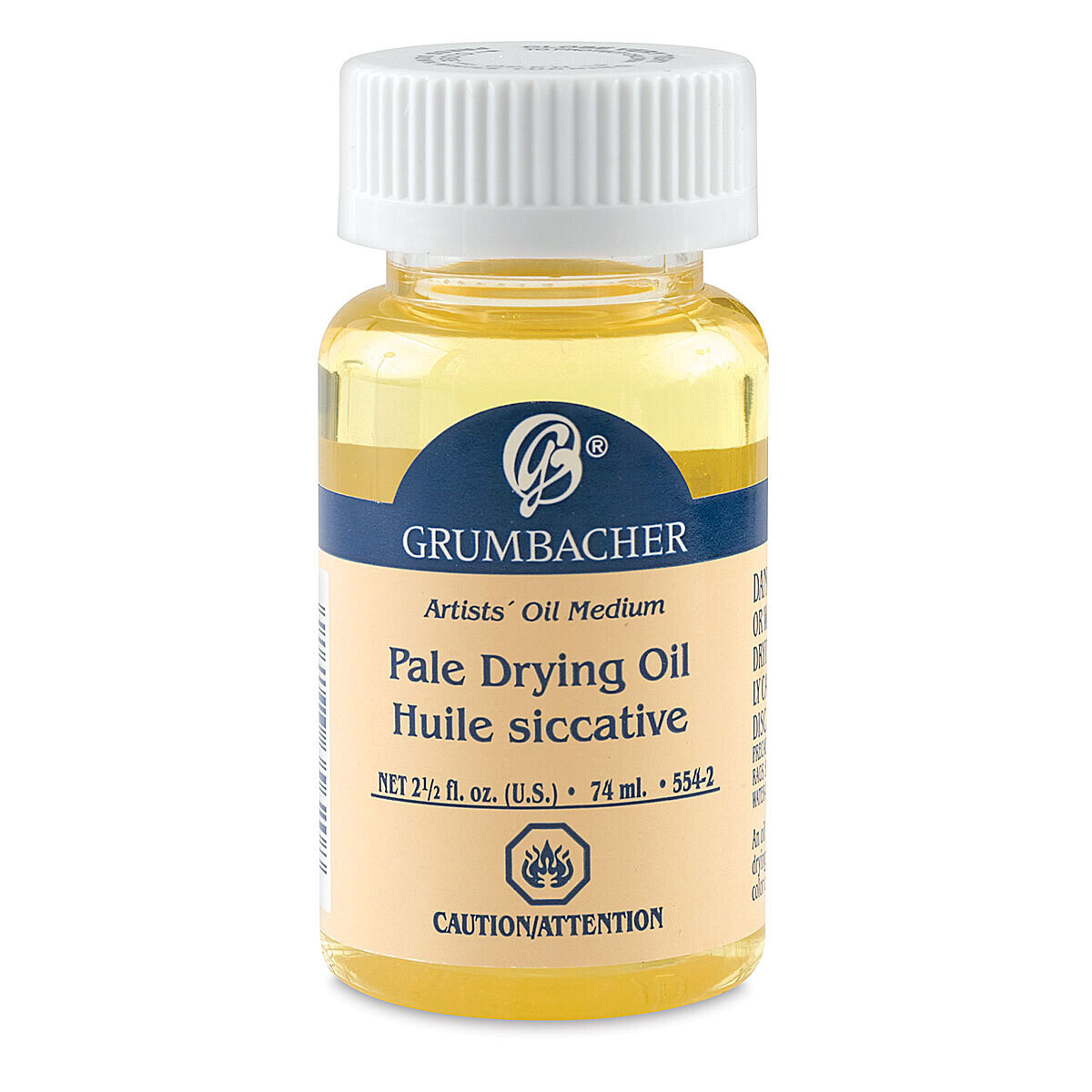 GRUMBACHER Pale Drying Oil 2-1/2oz