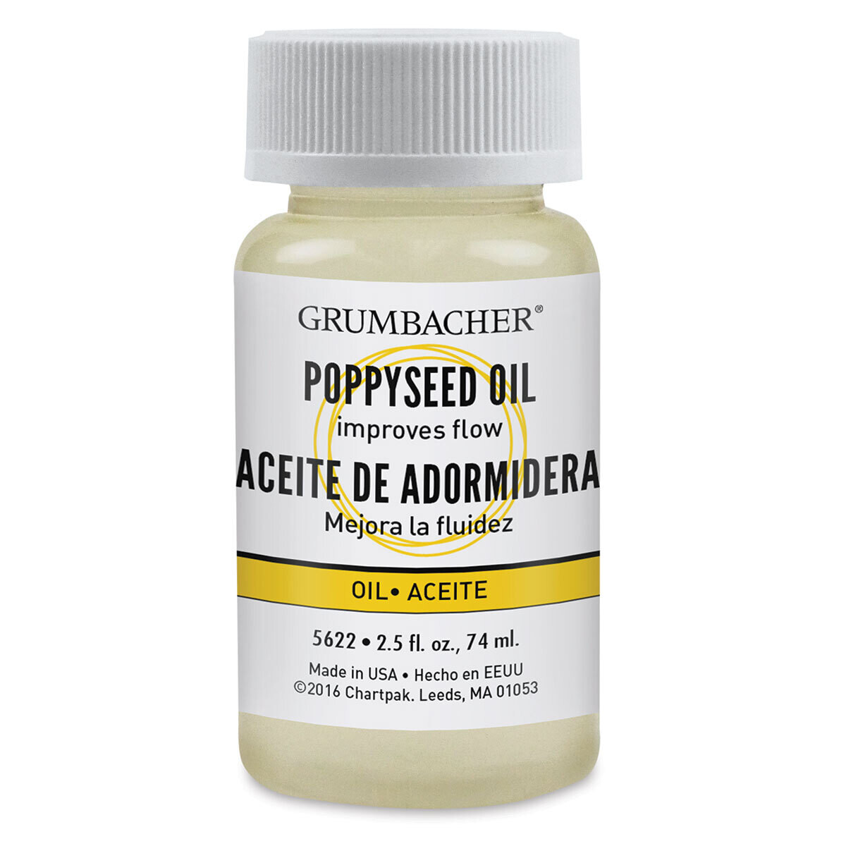 GRUMBACHER Poppyseed Oil 2-1/2oz