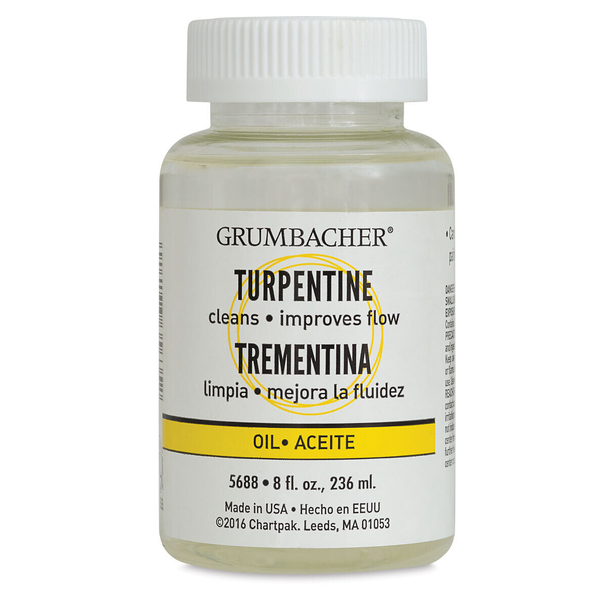 GRUMBACHER Turpentine 8oz