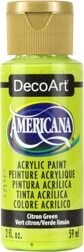 DECO ART AMERICANA ACRYLIC 2OZ CITRON GREEN (TRANSPARENT)