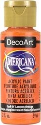 DECO ART AMERICANA ACRYLIC 2OZ JACK O LANTERN ORANGE (TRANSPARENT)