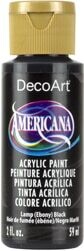 DECO ART AMERICANA ACRYLIC 2OZ  LAMP (EBONY) BLACK