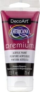 DECO ART AMERICANA PREMIUM ACRYLICS 2.54OZ PRIMARY MAGENTA
