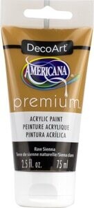 DECO ART AMERICANA PREMIUM ACRYLICS 2.54OZ RAW SIENNA