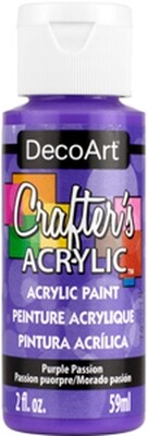 DECO ART CRAFTERS ACRYLIC PURP.PASS 2OZ