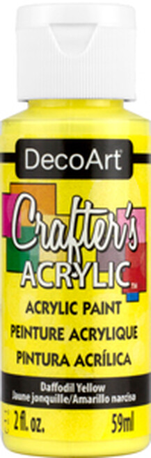 DECO ART CRAFTERS ACRYLIC DAFFODIL YELLOW 2OZ
