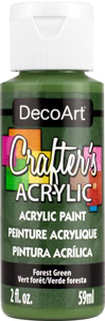 DECO ART CRAFTERS ACRYLIC FOREST GREEN 2OZ