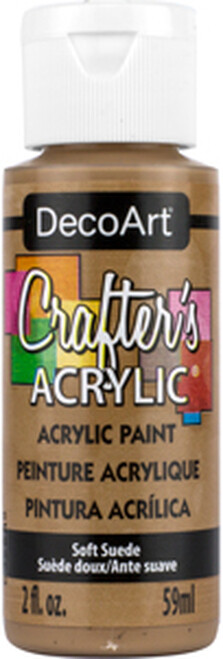 DECO ART CRAFTERS ACRYLIC SOFT SUEDE 2OZ
