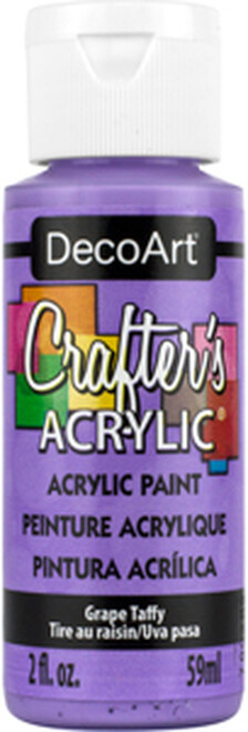 DECO ART CRAFTERS ACRYLIC GRAPE TAFFY 2OZ