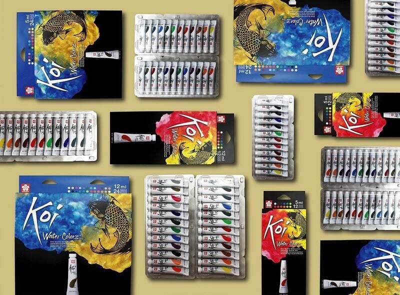 SAKURA KOI WATERCOLOR SETS