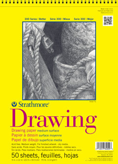 STRATHMORE 300 SERIES CHARCOAL PADS