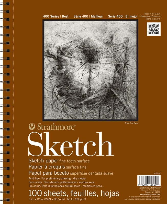STRATHMORE 400 SERIES SKETCH PAD