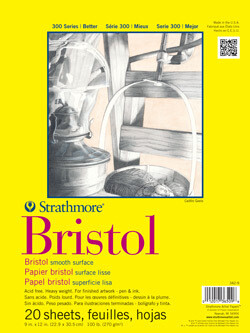 STRATHMORE 300 SERIES BRISTOL PADS