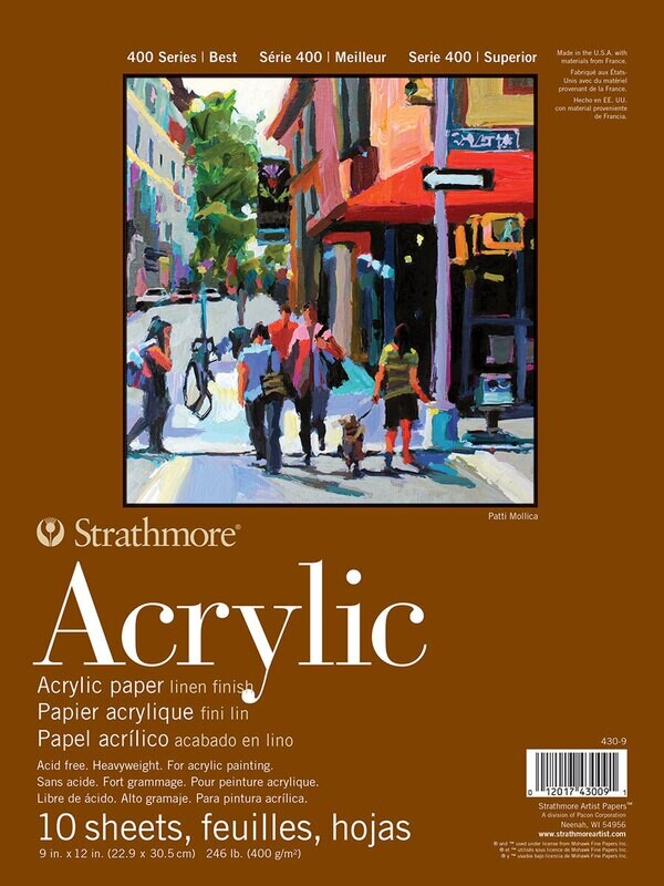 STRATHMORE 400 SERIES ACRYLIC PAD