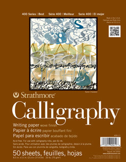 STRATHMORE 400 SERIES CALLIGRAPHY PADS