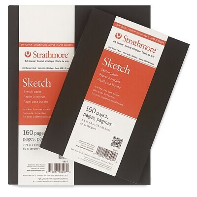 4 pc Set Asst STRATHMORE Drawing & Watercolor Paper 400 Series