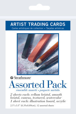 STRATHMORE ATC ASST PAK 2.5X3.5 12SH