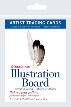 STRATHMORE ATC ILL BOARD 2.5X3.5 5SH