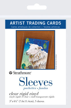 STRATHMORE ATC SLEEVES 3X4.5 5PC