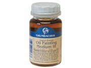GRUMBACHER Oil Paint Painting Medium III 2.5oz