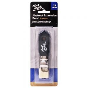 MONT MARTE Abstract Expression Brush - 25mm