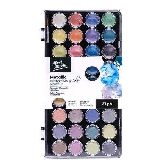 MONT MARTE Watercolour Cake Set 37pc
