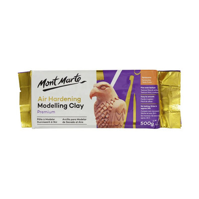 MONT MARTE Air Hardening Modelling Clay - Terra 500gms