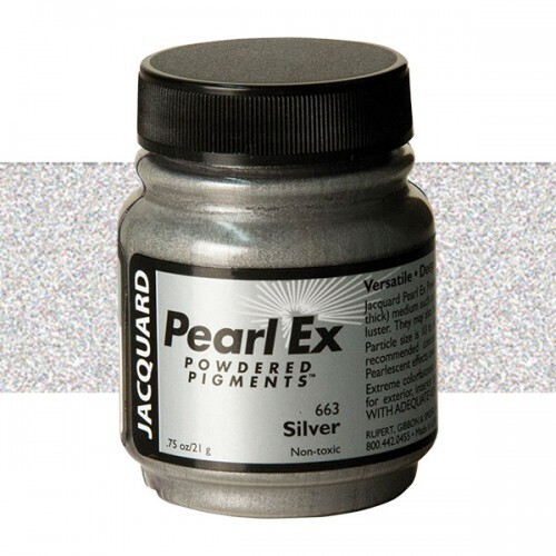 JACQUARD PEARL EX .50 OZ POWDERD PIGMENT 663 SILVER