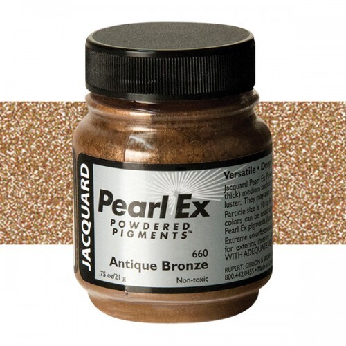 JACQUARD PEARL EX .50 OZ POWDERD PIGMENT 660 ANTIQUE BRONZE