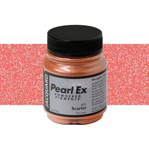 JACQUARD PEARL EX .50 OZ POWDERD PIGMENT 631 SCARLETT
