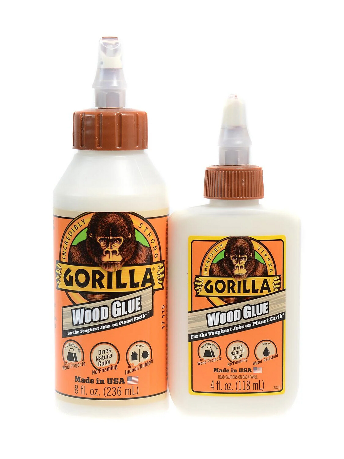 The Gorilla Glue Company Wood Glue 4 oz., bottle