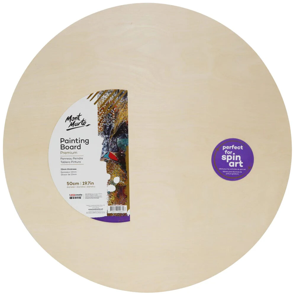 MONT MARTE Painting Board Round 50cm