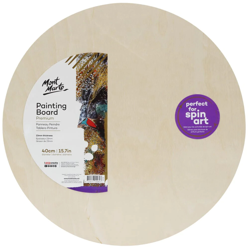 MONT MARTE Painting Board Round 40cm