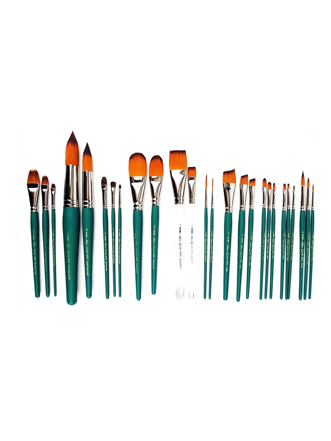 Silver Brush Crystal Series Brushes